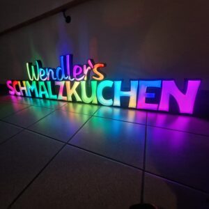 LED Namensschild
